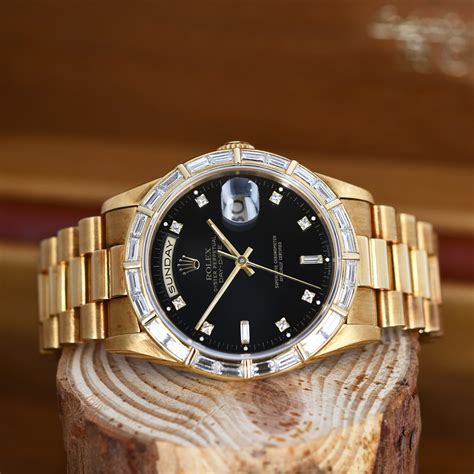 rolex baguette bezel